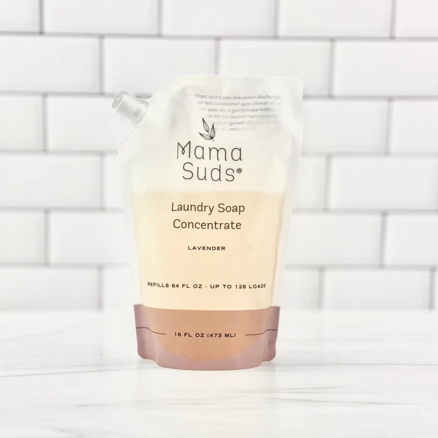 MamaSuds Laundry Soap Lavender Concentrate Refill Pouch