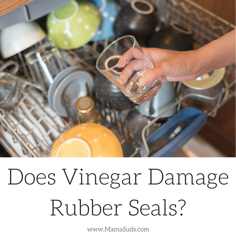 Can vinegar damage your dishwasher or washing machine